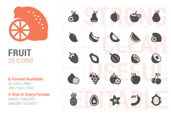 Fruit Filled Graphics for Modern Branding