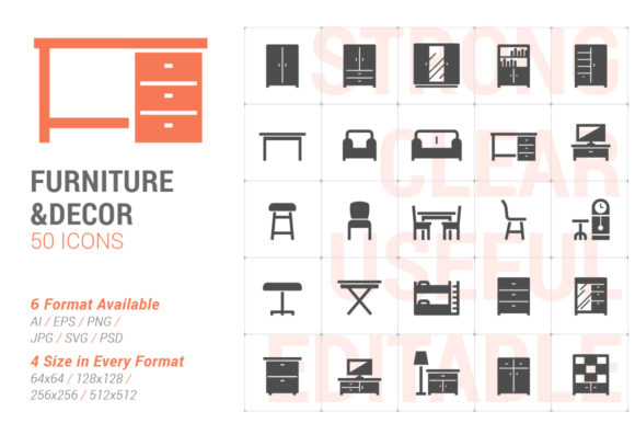 Furniture Decor Filled Icon