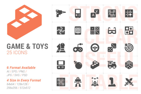 Game Toy Filled Icon