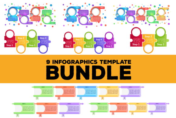 Infographics Template Bundle for Crafters