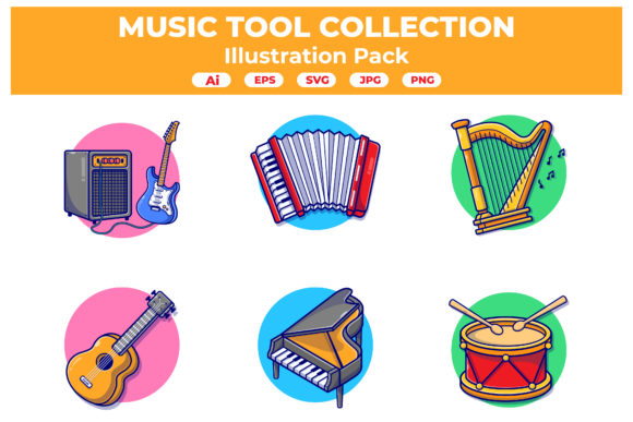 Music Concert Equipment Graphics V2