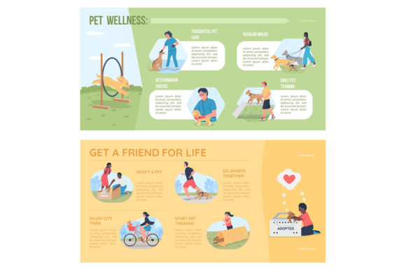 Pet Adoption Graphics for Modern Web Design