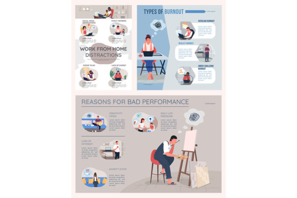 Types of Burnout Graphics for Modern Design Projects