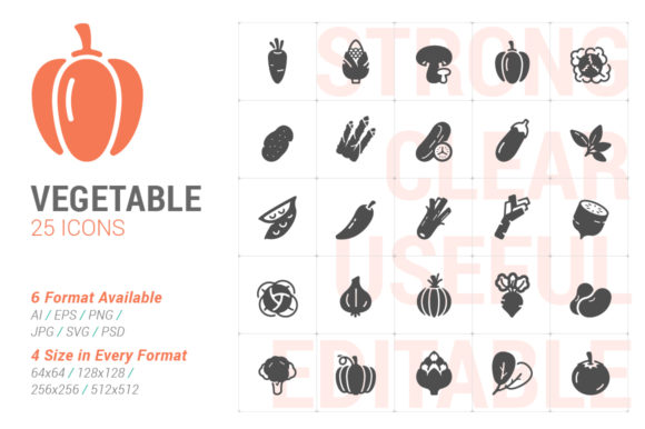 Vegetable Filled Icon